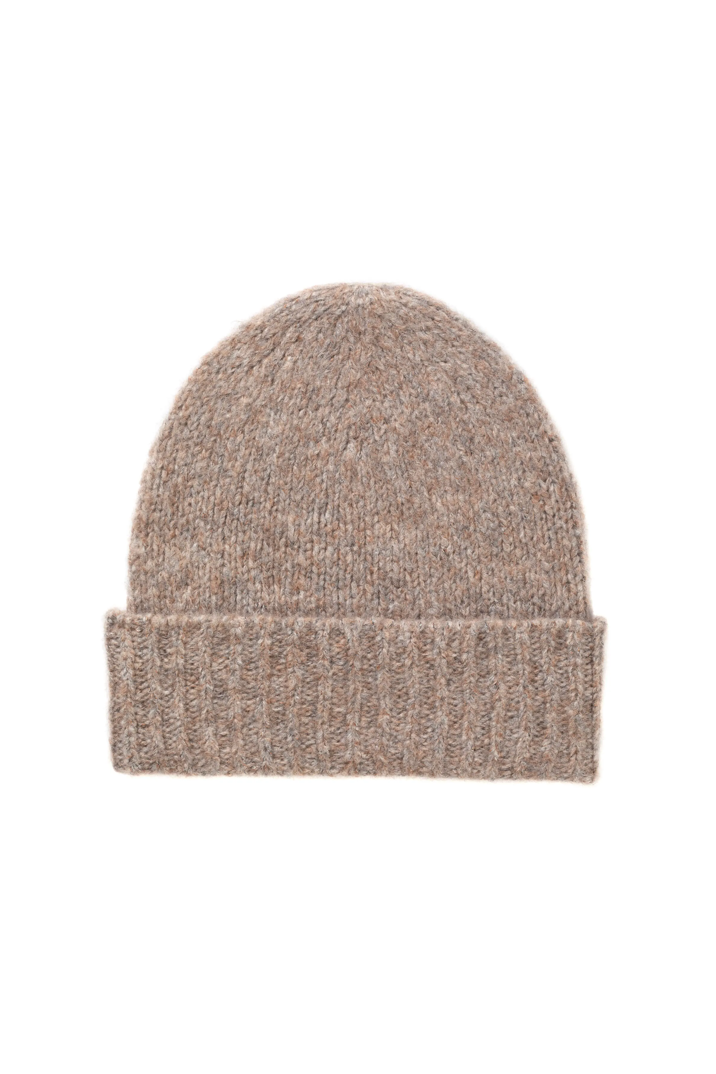 Brushed Cashmere Bouclé Beanie