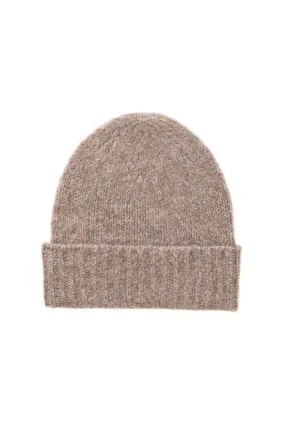 Brushed Cashmere Bouclé Beanie