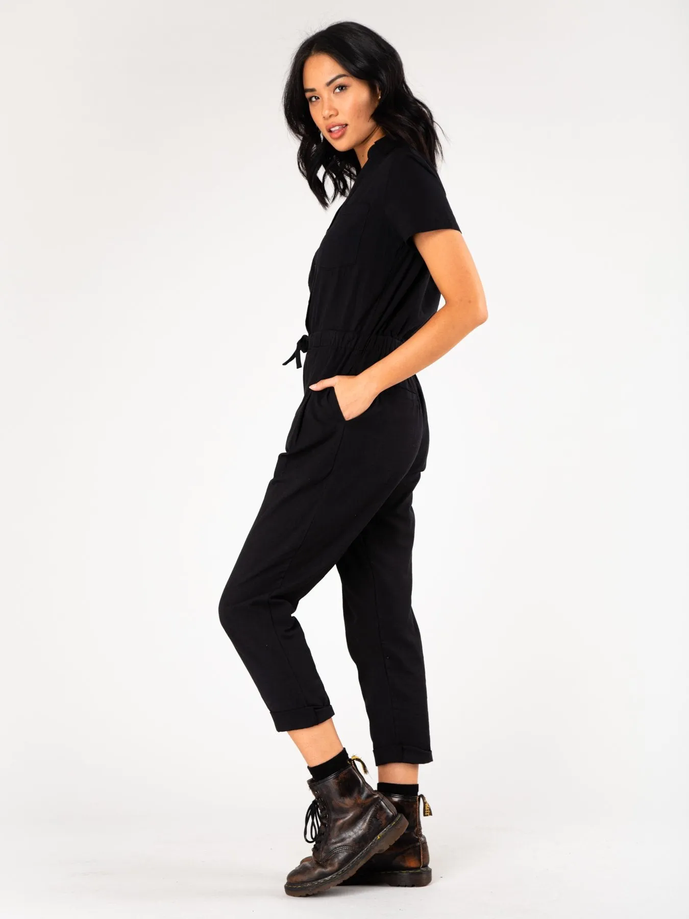 Dazzle Jumpsuit - Black
