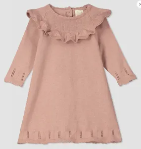 Ettie   H Tressa Dress In Rose Knit: Size 2-7y