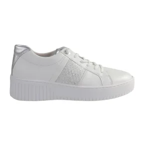 Gabor Ladies Trainers - 43.232.20 - White / Silver