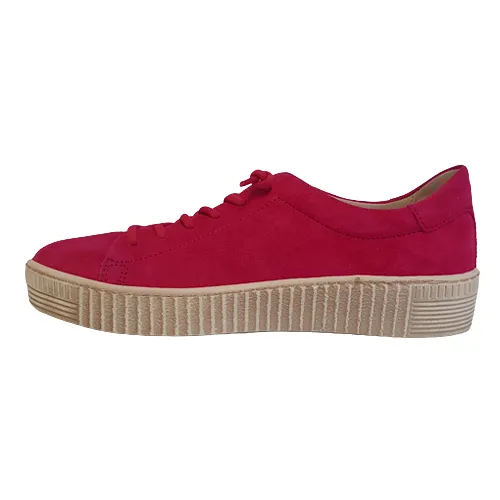 Gabor Ladies Wide Fit  Trainers - 63-331-11 - Pink