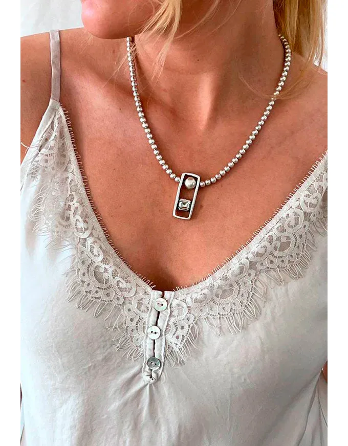Goldie Viscose Top Beige