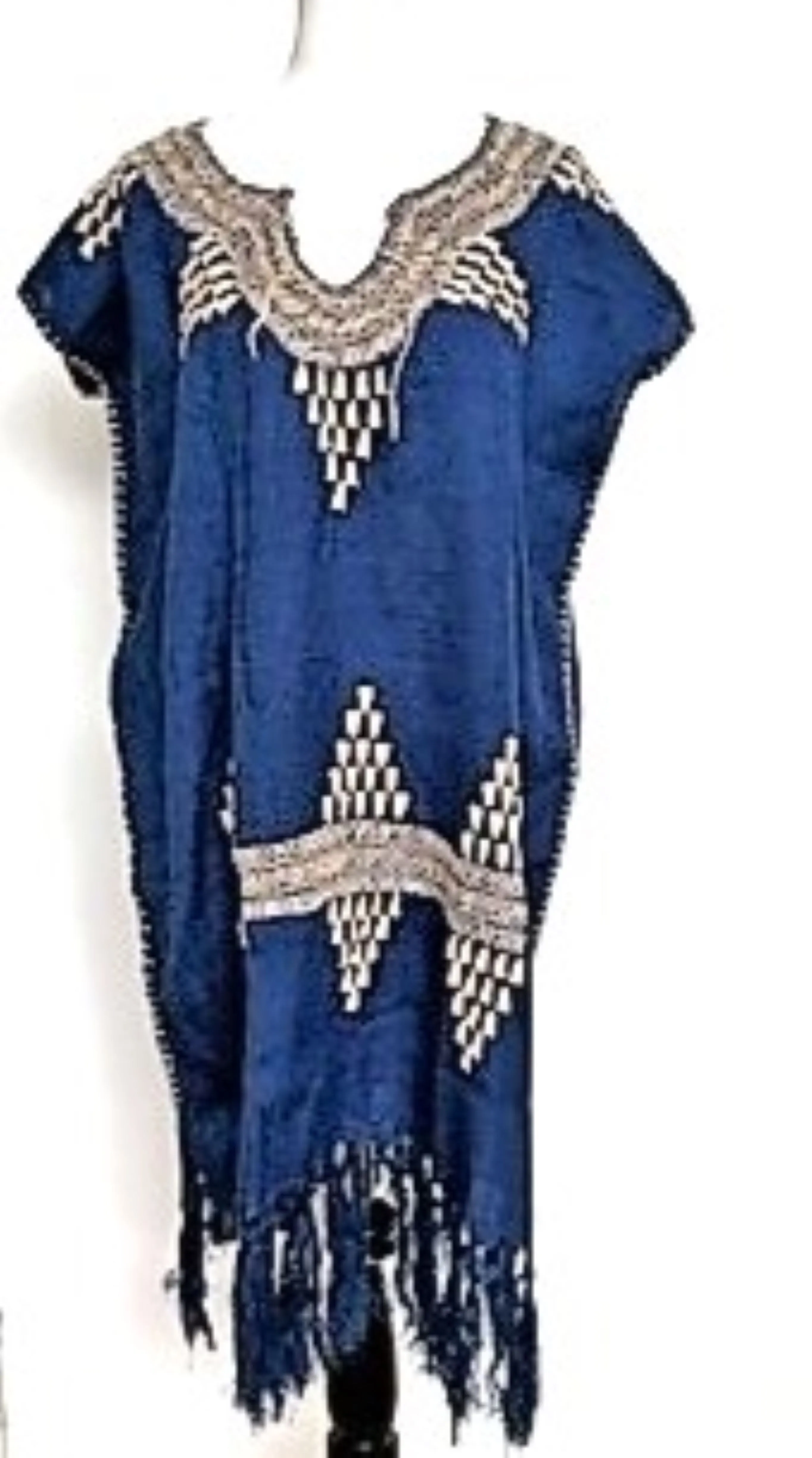 Hand Embroidered Light Knit Dress (Two colors )