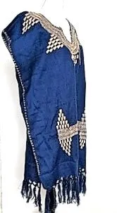Hand Embroidered Light Knit Dress (Two colors )