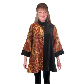 Klimt Hygieia Red Dress Art Swing Top