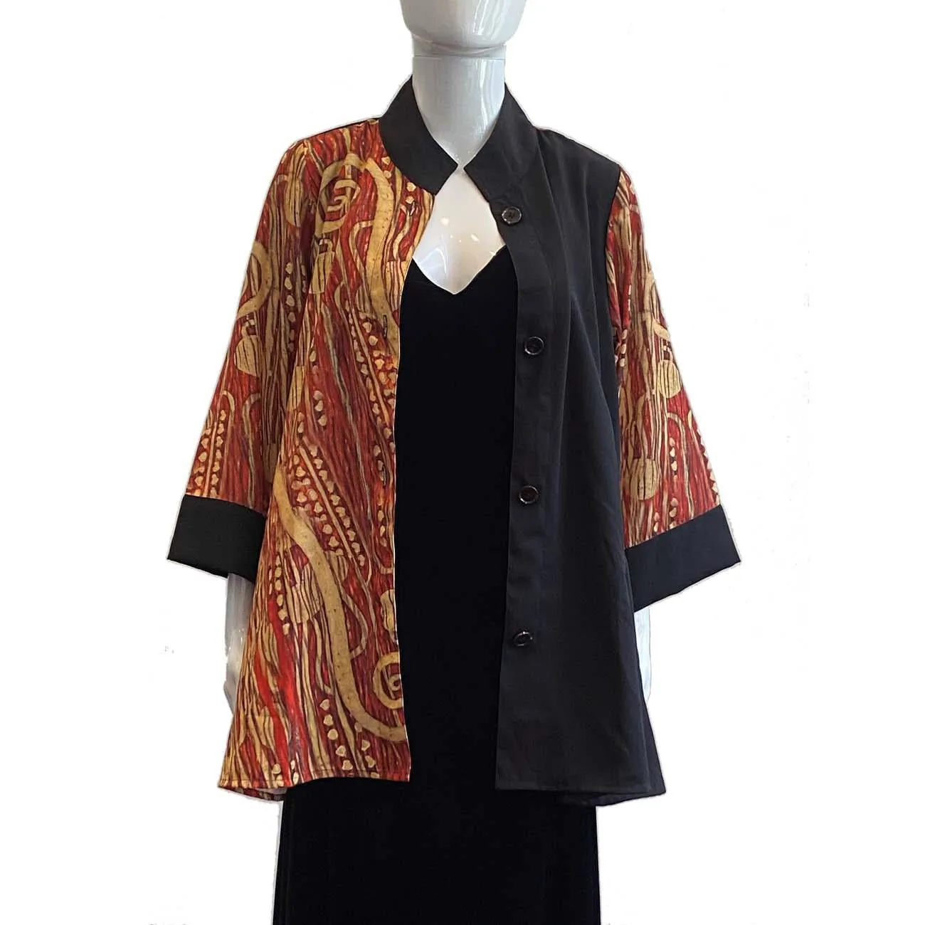 Klimt Hygieia Red Dress Art Swing Top