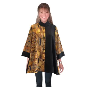 Klimt Woman in Gold Art Swing Top