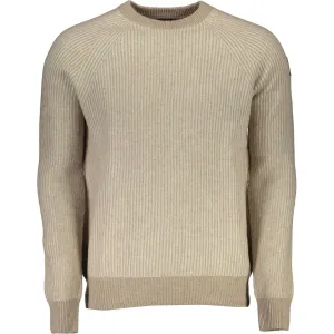 North Sails Beige Wool Men Sweater