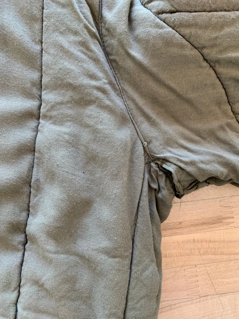 Rawson Vintage Blue Cotton Quilt Liner Jacket
