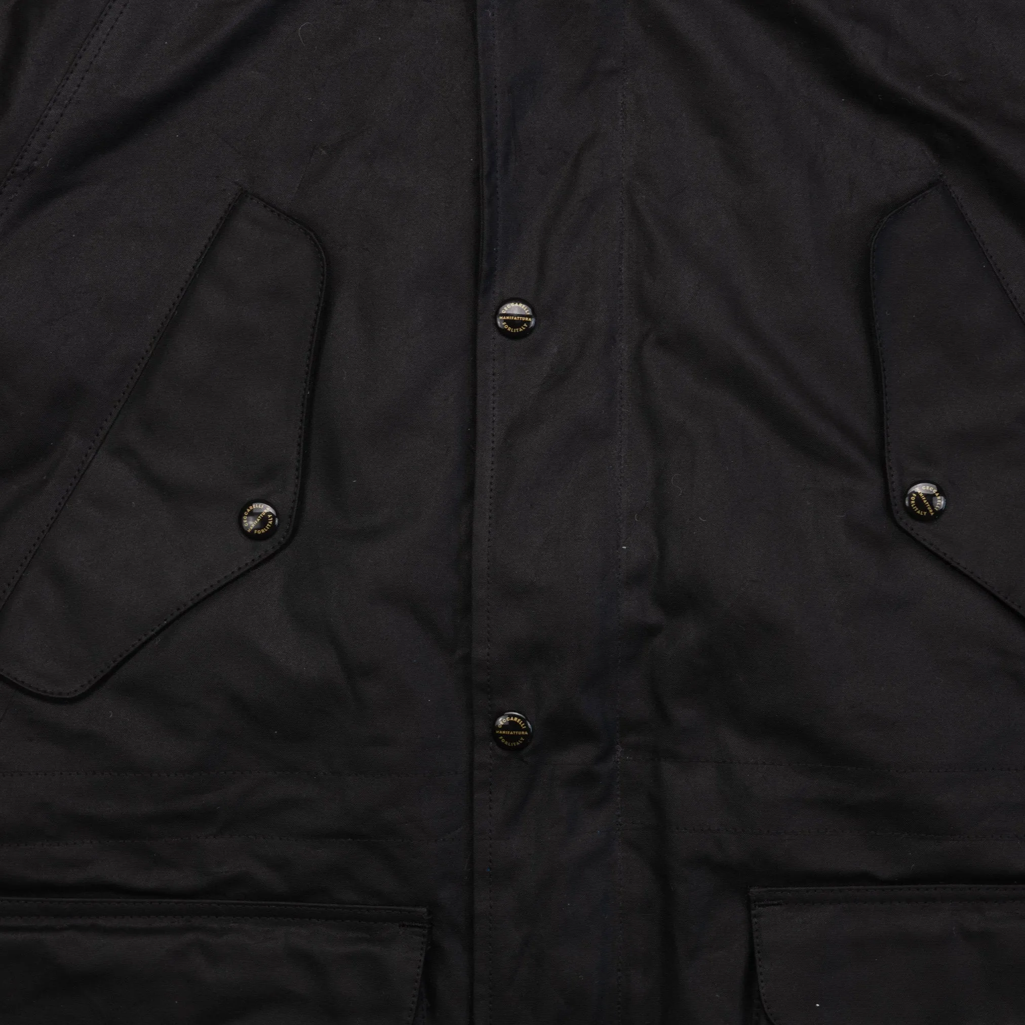 The New Fisherman Parka W7073-WX in Black