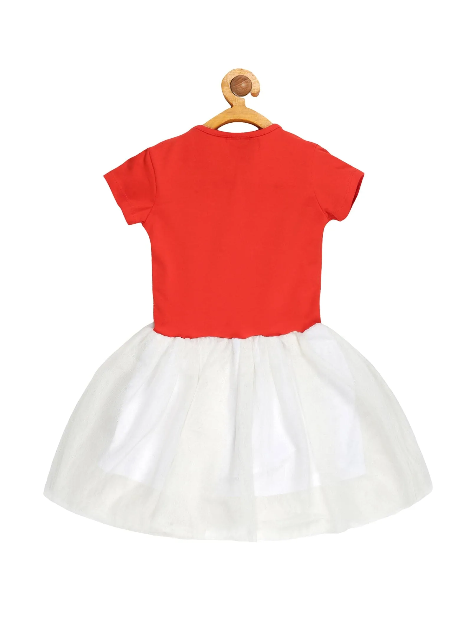 Young Birds Knit & Mesh Dress-Hello There
